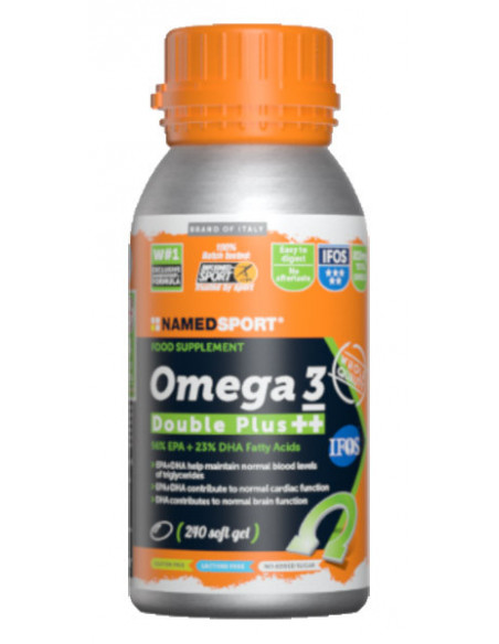 Named sport integratore acidi grassi omega 3 double plus++ 240 capsule