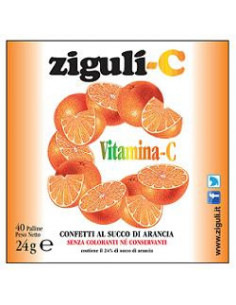 Ziguli c*arancia 24g 40pz
