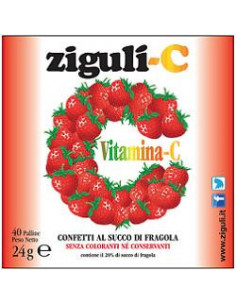 Ziguli c fragola 24g 40pz