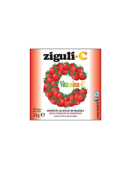 Ziguli c fragola 24g 40pz