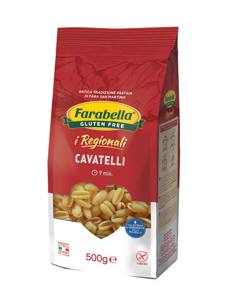 Farabella cavatelli pasta senza glutine 500g