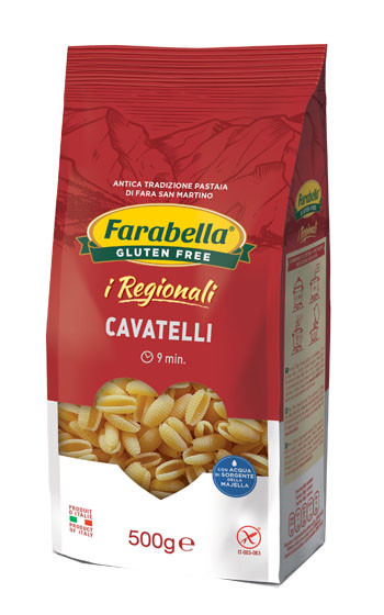 Farabella cavatelli pasta senza glutine 500g