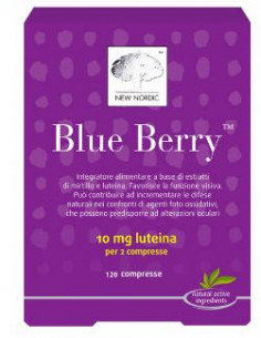 Blue berry 120 compresse - NEW NORDIC | Clubfarma