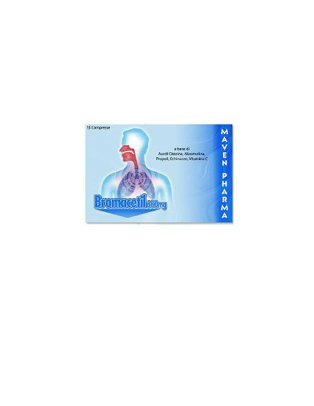 Bromacetil 15 compresse effervescenti