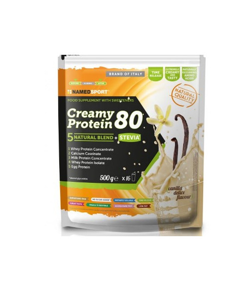 Creamy protein vanilla delice