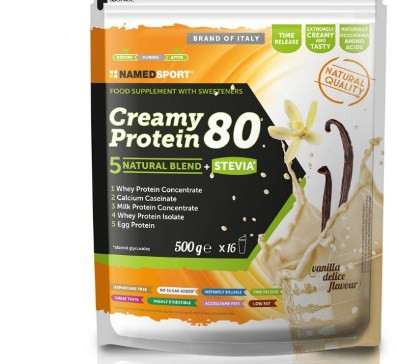 Creamy protein vanilla delice