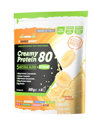 Creamy protein 80 banana 500g