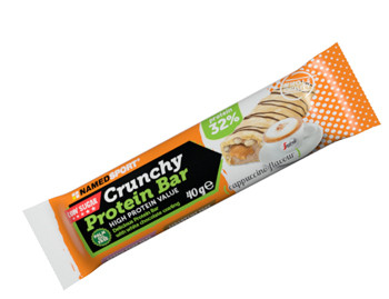 Crunchy proteinbar cappucc 40g