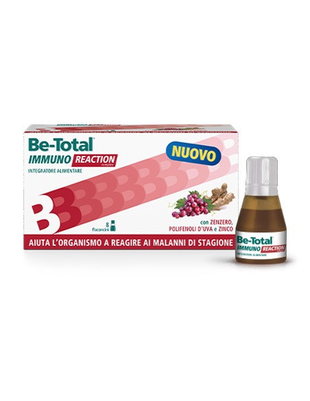 Be-total immuno reaction difese immunitarie 8 flaconi