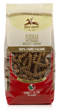 Fusilli 100% farro integrale