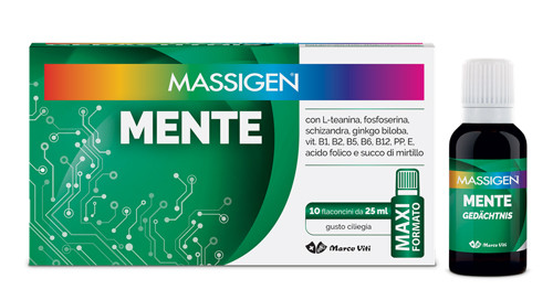 Massigen mente 10 flaconcini 25ml