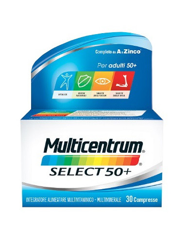 Multicentrum select 50 piu 30cpr
