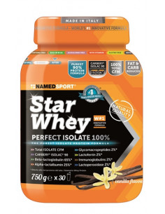 Star whey isolate vanilla 750g