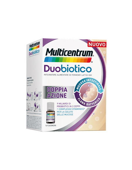 Multicentrum duobiotico 16 flaconcini