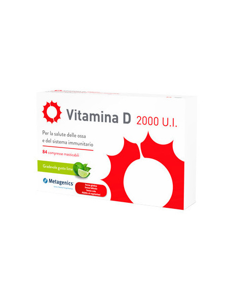 Vitamina d 2000 ui 84 compresse