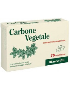 Carbone vegetale 75cpr