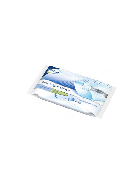 Tena wet wash glove 8pz