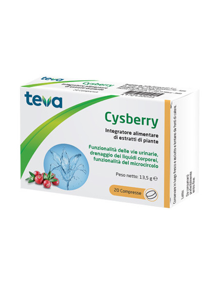 Cysberry teva 20 compresse