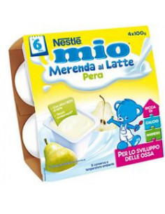 Nestle mer latte pera 4x100g