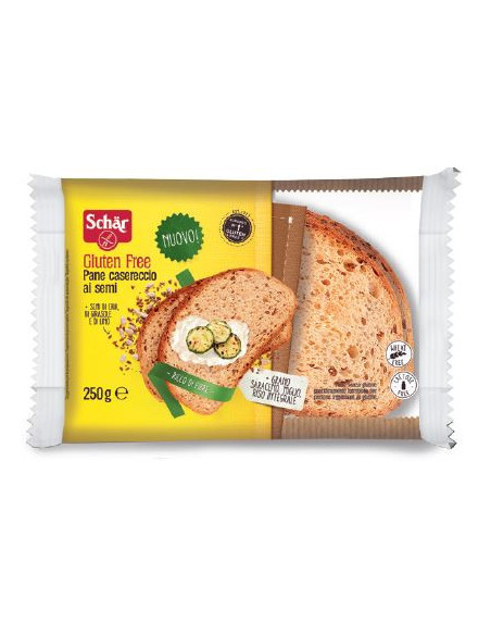 Schar pane casereccio ai semi senza glutine 250g