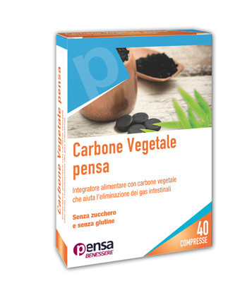 Carbone vegetale pensa 40cpr