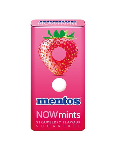 Mentos nowmints strawberry 18g