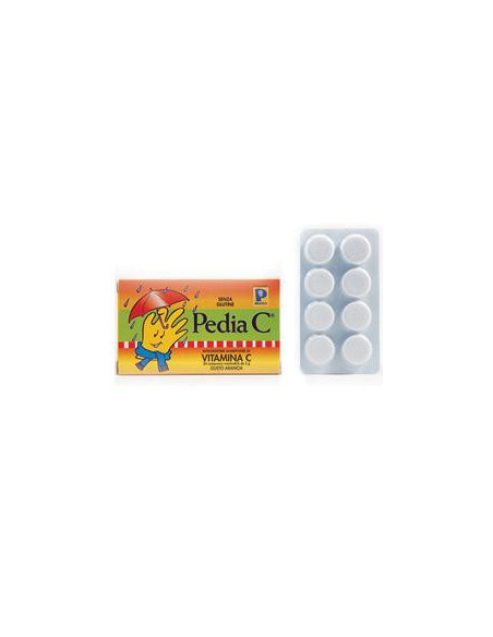 Pedia c arancia 24 compresse mastic