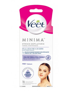 Veet strisce viso ipoall 16pz