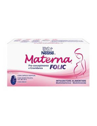 Nestle materna folic 30cps