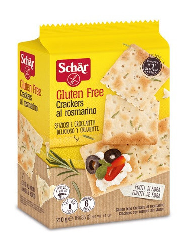 Schar crackers rosmarino senza glutine 210g