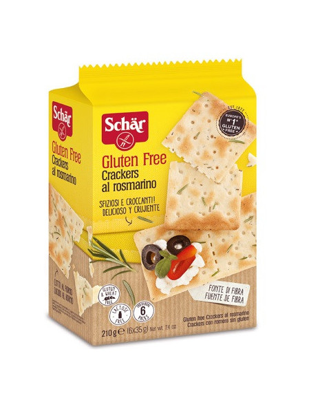 Schar crackers rosmarino senza glutine 210g