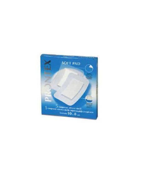 Garza prontex soft 10x8cm 6pz