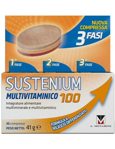 Sustenium multivitaminico 100%