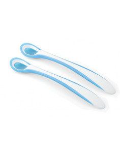 Set 2 cucchiai termosensib blu
