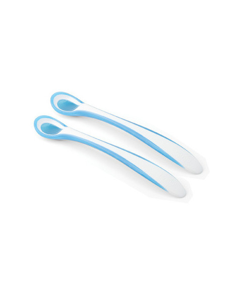 Set 2 cucchiai termosensib blu