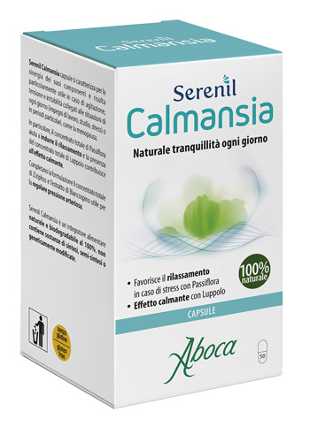 Serenil Calmansia per favorire il rilassamento e la calma 50 capsule