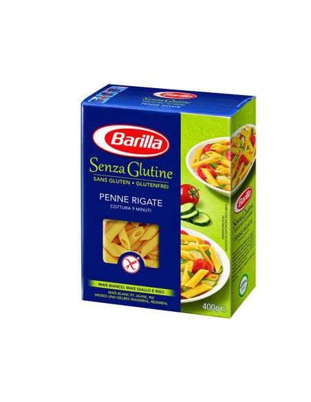Barilla penne rigate pasta senza glutine 400g