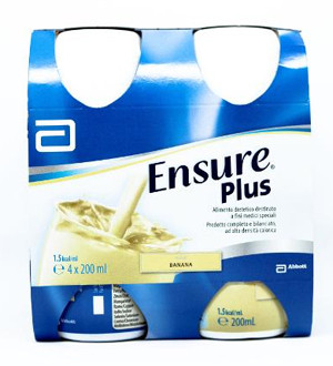 Ensure plus banana 4x200ml