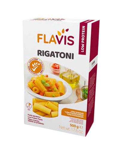 Mevalia flavis rigatoni pasta aproteica 500g