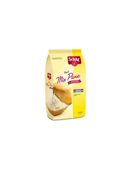 Schar mix b preparato pane e impasti 1kg senza glutine