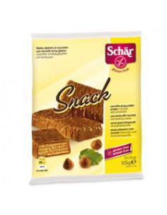 Schar snack al ciocciolato con nocciola senza glutine 105g