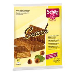 Schar snack al ciocciolato con nocciola senza glutine 105g
