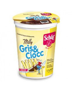 Schar milly gris&ciocc grissini e crema al cacao 52g