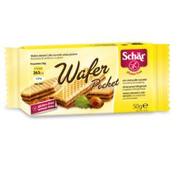 Schar wafer pocket nocciola senza glutine 50g