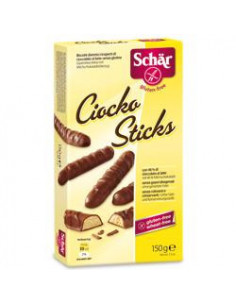 Schar ciocko stick 150g biscotti ricoperti di cioccolato senza glutine