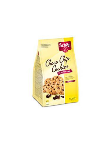 Schar choco chip cookies biscotti con gocce di cioccolato 200g senza glutine