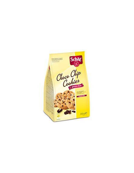 Schar choco chip cookies biscotti con gocce di cioccolato 200g senza glutine