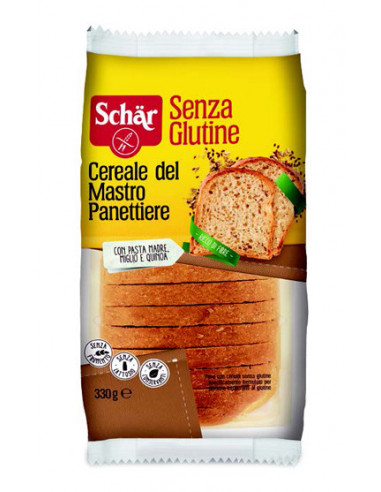 Schar cereale mastro panettiere pane senza glutine 330g