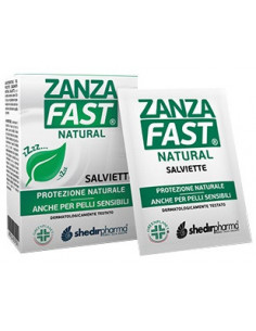 Zanzafast natural salviet 10pz