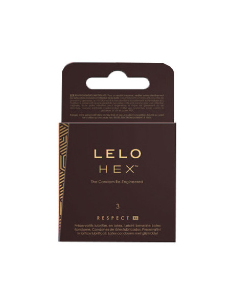 Hex preservativi respect 3pz